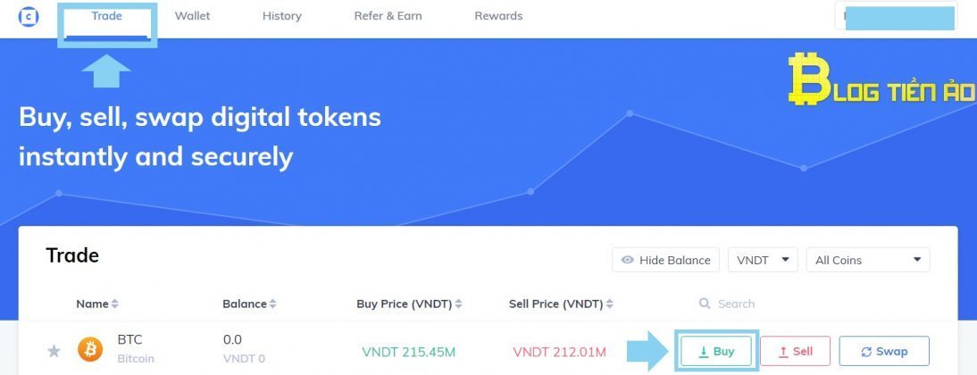 chon mua btc tren san coinhako