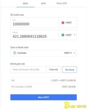 thanh toan luong mua usdt
