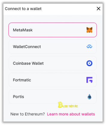 chon vi metamask