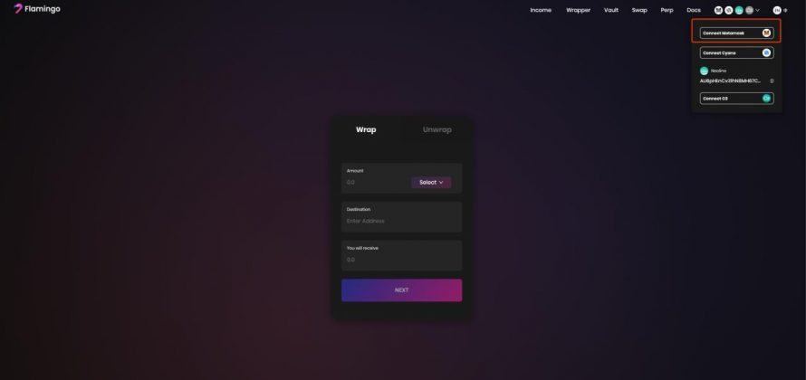 ket noi vi metamask