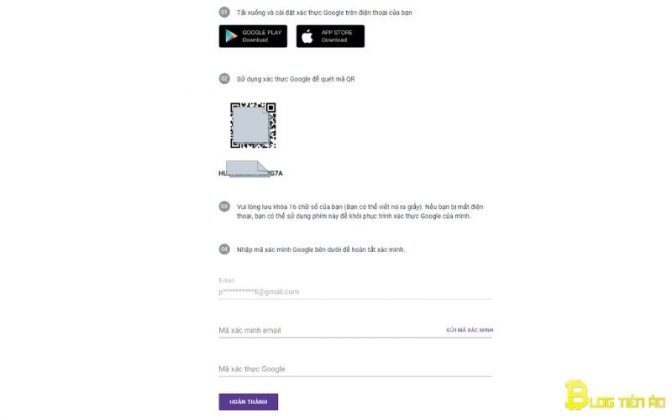 tien hanh xac thuc qua google authenticator