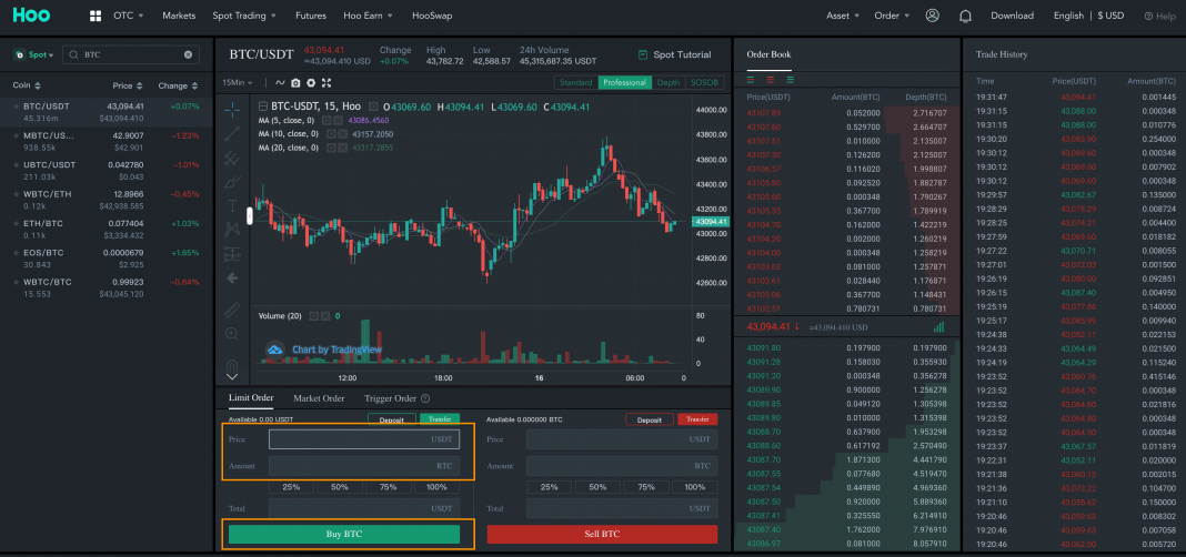 buy btc