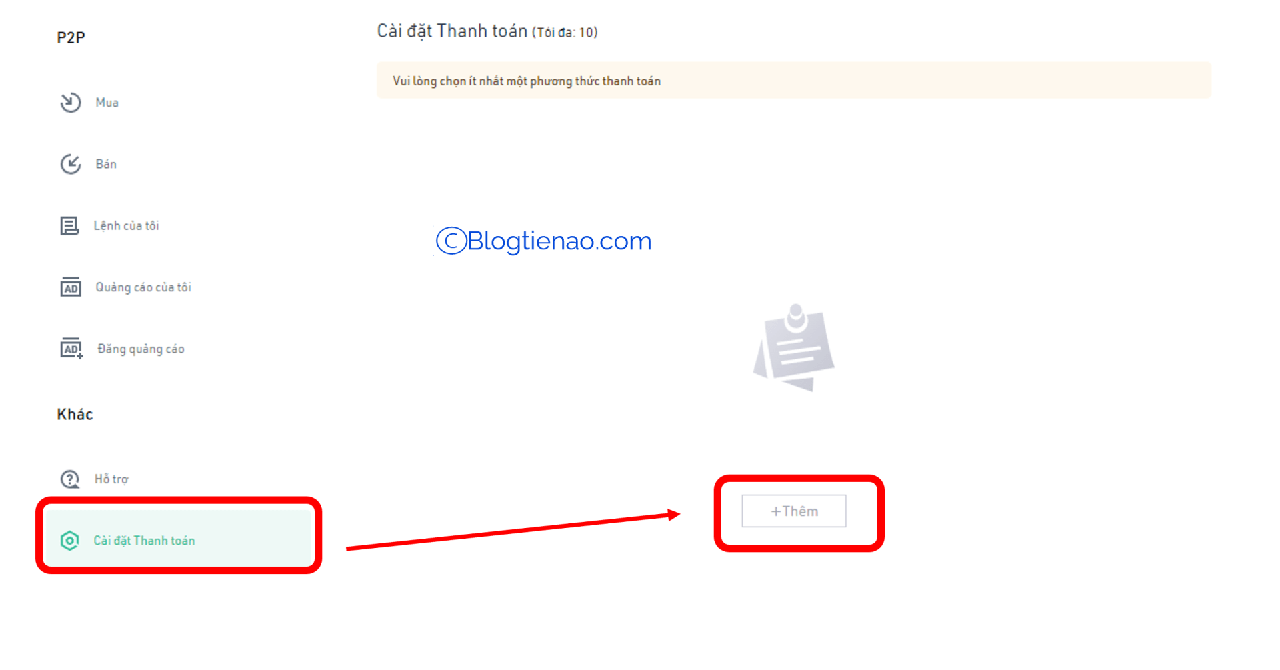 kucoin thanh toan p2p