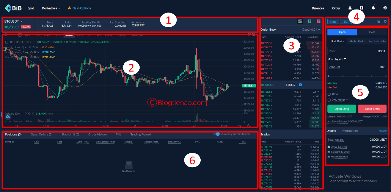 Sàn BIB Exchange là gì? Hướng dẫn đăng ký sàn và sử dụng token BIB - dantradecoin 28 futures bib 02