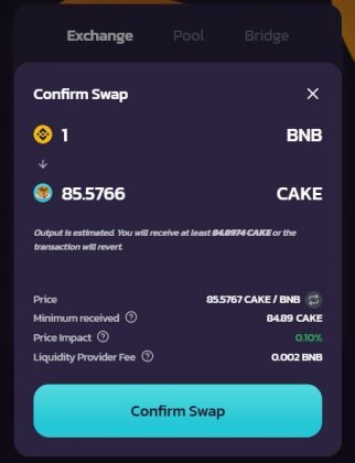 kiem tra giao dich va xac nhan swap