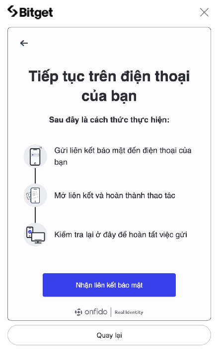tiep tuc tren dien thoai bitget