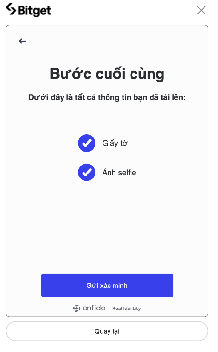xac minh bitget
