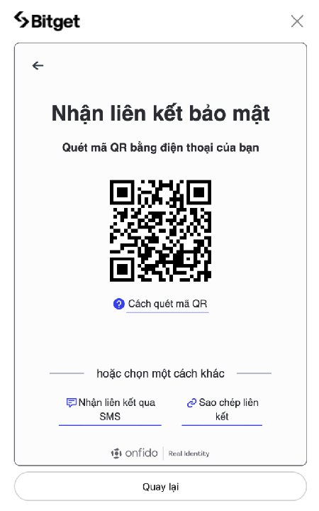 xac minh danh tinh tren bitget