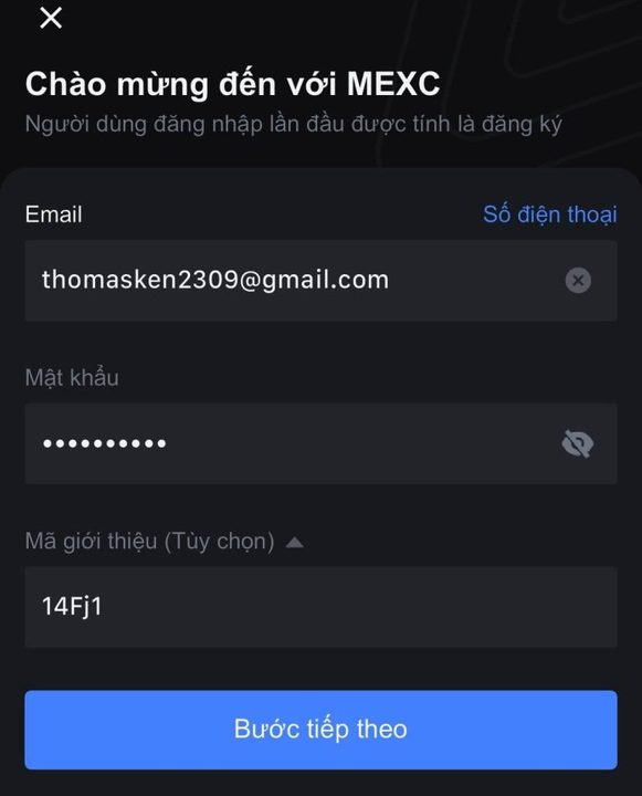 Hướng dẫn đăng ký tài khoản MEXC từ A - Z mới- dantradecoin 6 photo 2024 02 07 21 49 06
