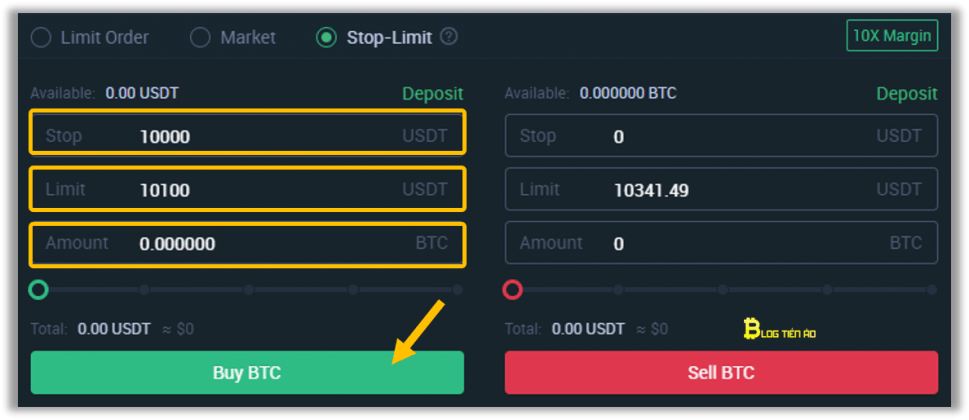 Sàn MEXC là gì? Đánh giá và hướng dẫn sử dụng sàn MEXC từ A-Z - dantradecoin 23 dat lenh stop limit tren san