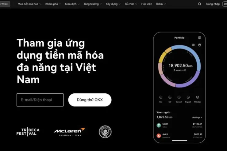 Hướng dẫn đăng k&yacute; t&agrave;i khoản OKX từ A đến Z- dantradecoin