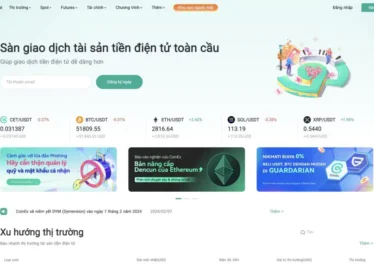 Hướng dẫn đăng k&yacute; t&agrave;i khoản CoinEx từ A đến Z- dantradecoin