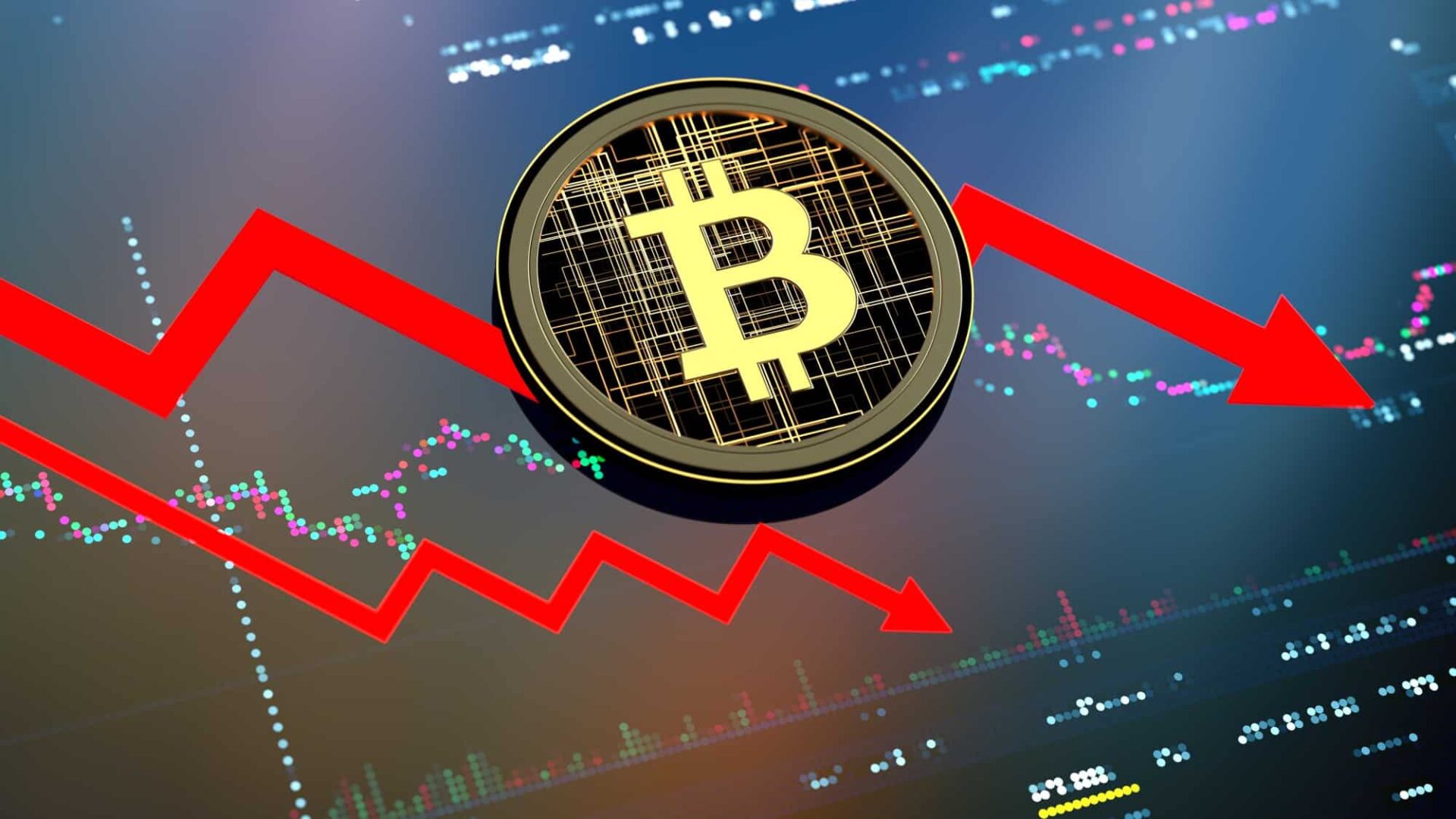bitcoin btc down 1